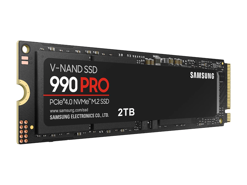 Samsung SSD 990 PRO 2TB M.2 NVMe PCIe Gen4 X4 SSD