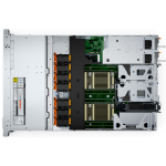 Server Dell PowerEdge R760xs, 1x Intel Xeon Silver 4514Y 2.0GHz 16C/32T, RAM 64GB (2x32GB RDIMM 5600MT/s), SSD 960GB x1 + HDD 1.2TB 10K x1, PERC H755, 1GbE Dual Port, PSU Redundant 800W, iDRAC9 Enterprise, 3Y ProSupport - Gambar 4