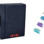 Netviel OTB INDIBOX DINRAIL  8 port LC Multimode Loaded Splice Accs  ( Include FO Pigtail ) (NVL-OTB-INB-12/8-MM-LC-S)